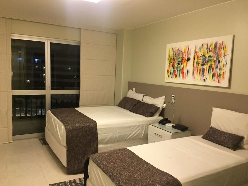 Flat Fusion Setor Hoteleiro Norte Com Servico Diario De Limpeza Brasília Buitenkant foto